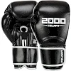 Перчатки для бокса композитная кожа ZELART BO-3880 (Черный)