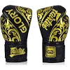 Боксерские перчатки Fairtex BGVG2 Velcro Black (бинты в комплекте)