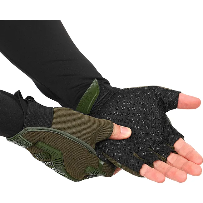 Тактические перчатки
 без пальцев
 ADVENTURE BC-4926 (Оливковый)