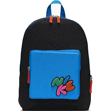 Детский рюкзак Nike Y NK CLASSIC BKPK - BUBBLE 16L черный, синий 38 x 28 x 13 см