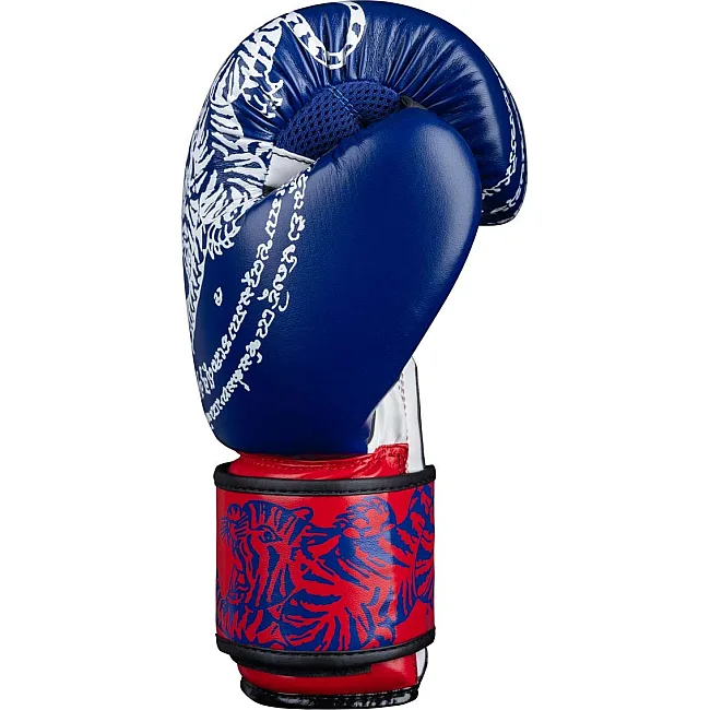 Боксерские перчатки Phantom Muay Thai Blue (капа в подарок)
