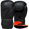 Боксерские перчатки RDX F15 Noir Matte Black (капа в комплекте)