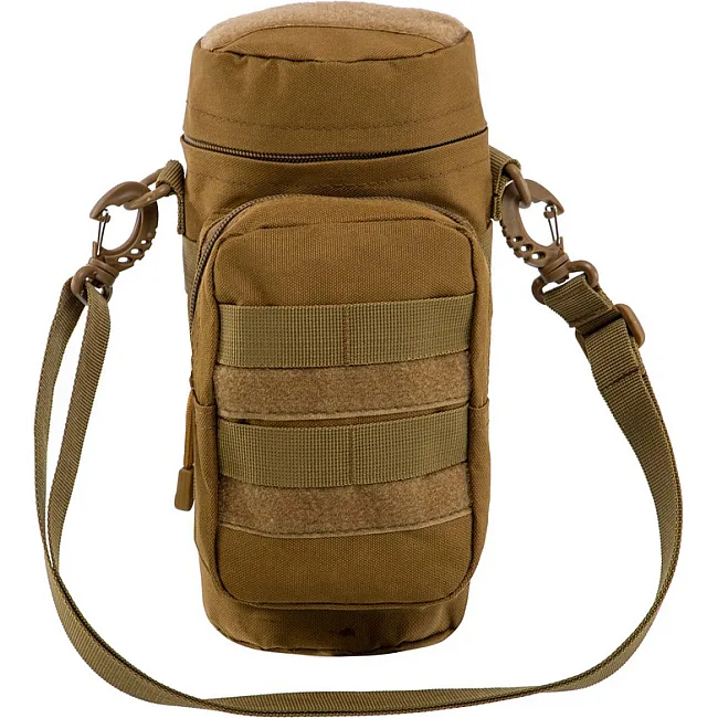 Подсумок тактический для емкости с водой и дополнительным отделением MILITARY RANGERS
 ZK-9104
 27х12х12см 3,8л (Оливковый)