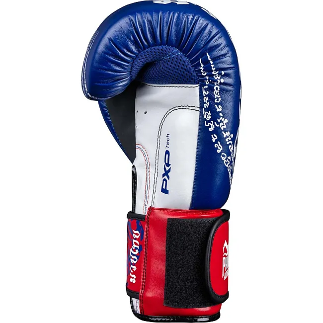 Боксерские перчатки Phantom Muay Thai Blue (капа в подарок)