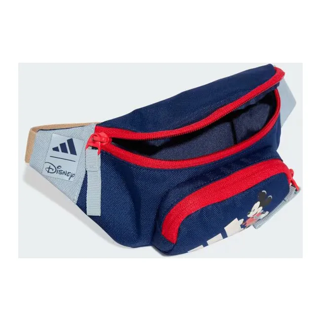 Сумка на пояс Adidas LK DY MM BUMBAG 2L синій, сірий, червоний Діт 6х28х13 см
