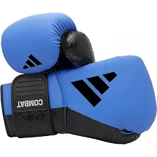 Боксерские перчатки Adidas Combat 50 | сине/черные | ADIC50TG