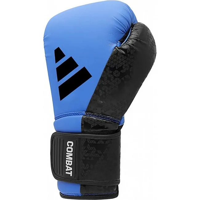 Боксерские перчатки Adidas Combat 50 | сине/черные | ADIC50TG
