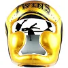 Боксерский шлем Twins Fancy FHGL3-TW4 Black Gold