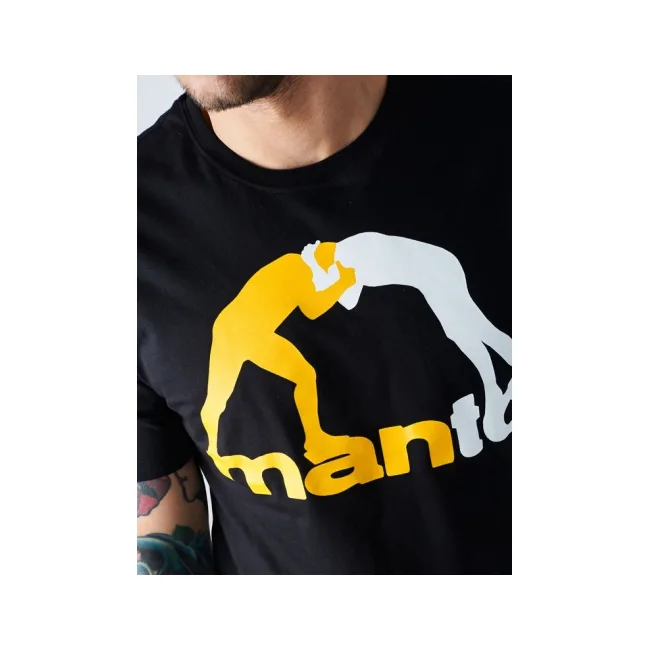 Футболка мужская MANTO Logo Black