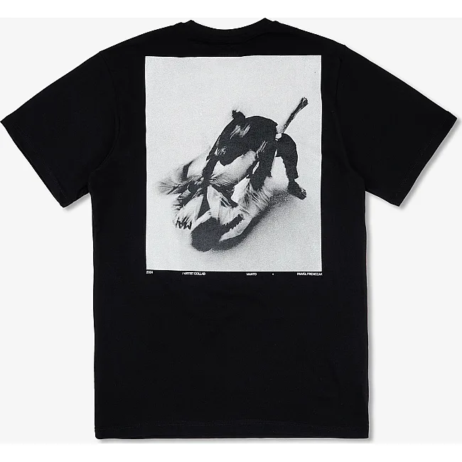 Футболка чоловіча MANTO Motion Black