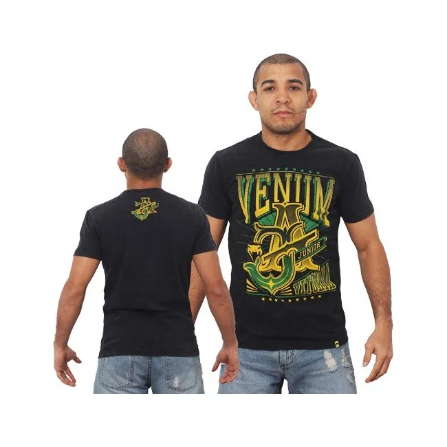 Футболка VENUM Jose Aldo Vitoria - Black-Green
