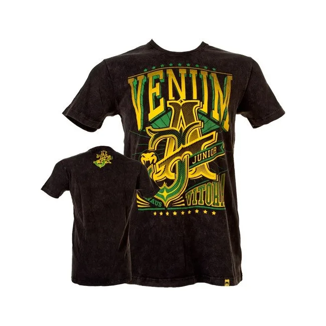 Футболка VENUM Jose Aldo Vitoria - Black-Green