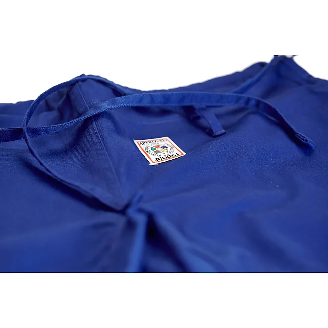 Кимоно для дзюдо Champion II с лицензией IJF Slim Fit (синий/золотые полосы) ADIDAS J-IJFB-SMU