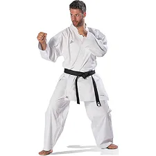 Кимоно для карате Adidas Kumite Fighter (белый, K220KF) с лицензией WKF