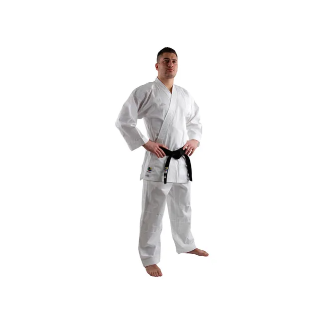 Кимоно для карате Adidas Kumite Fighter (белый, K220KF) с лицензией WKF