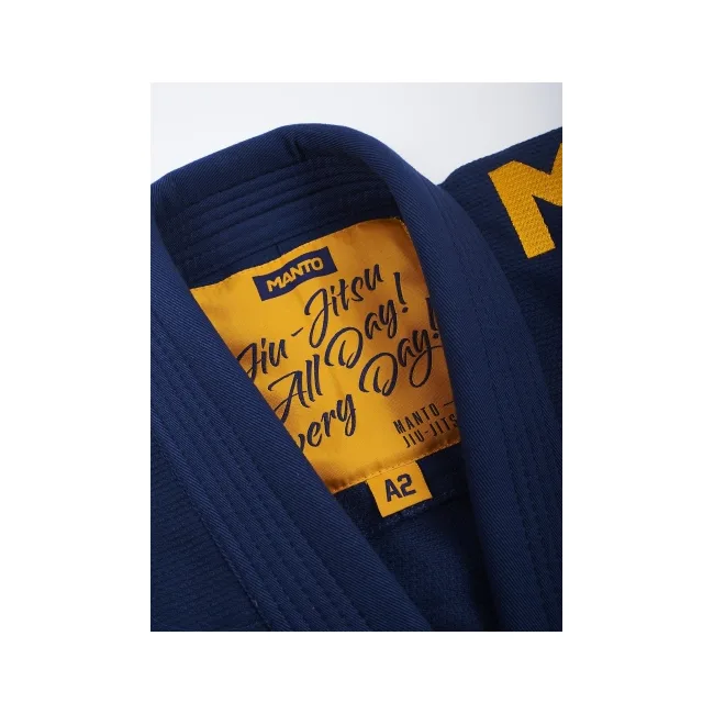 Кимоно MANTO X4 BJJ GI Navy Blue