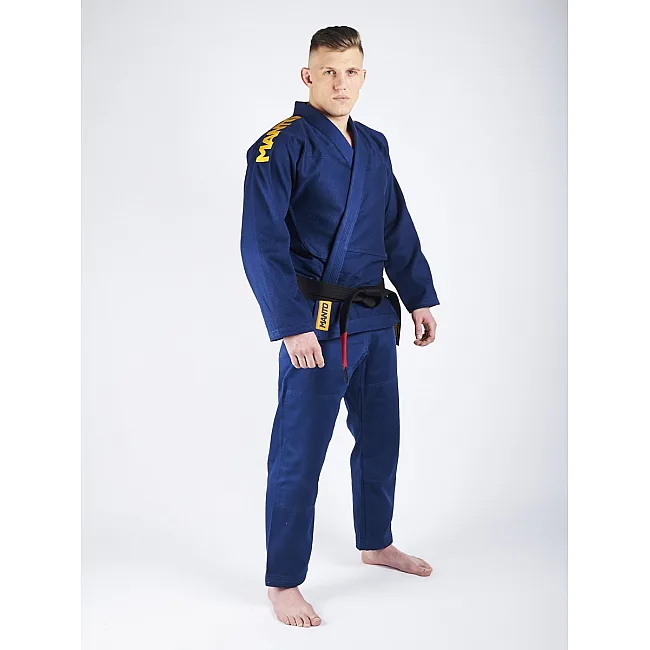 Кимоно MANTO X4 BJJ GI Navy Blue