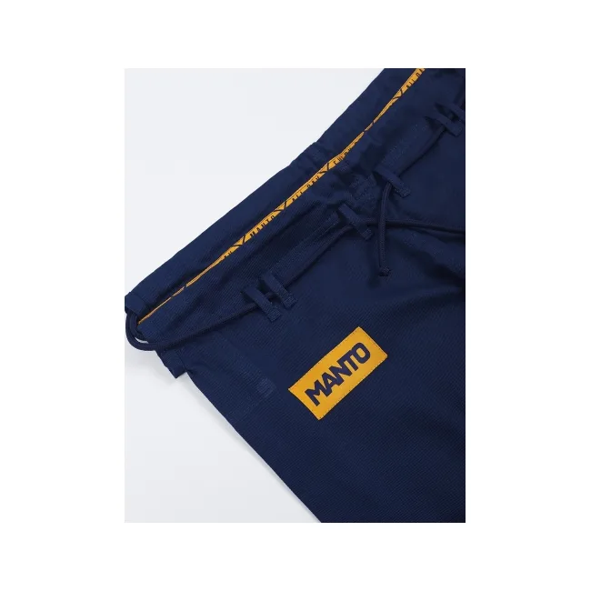 Кимоно MANTO X4 BJJ GI Navy Blue