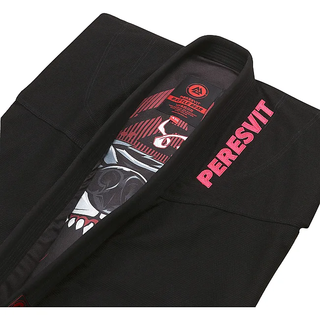 Кимоно джиу джитсу Peresvit Battle Bear BJJ GI Black