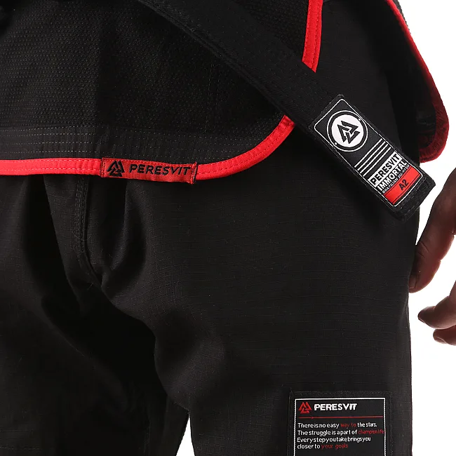 Кимоно джиу джитсу Peresvit Battle Bear BJJ GI Black