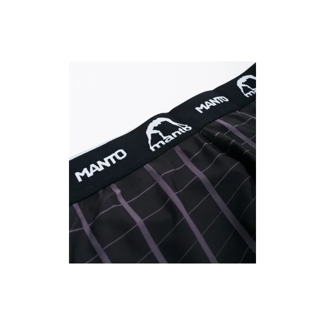 Компрессионные штаны Manto Lines Black