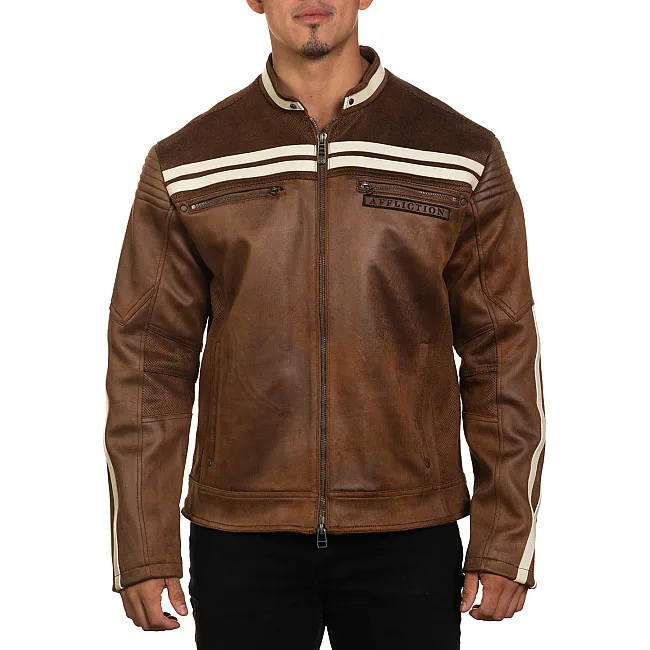 Куртка AFFLICTION Trident Dark Brown