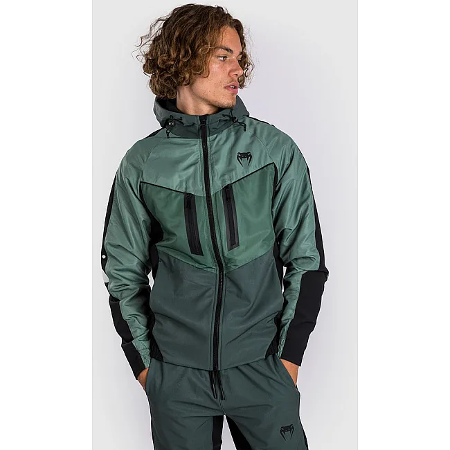 Спортивна куртка VENUM Laser 3.0 Track Black Khaki