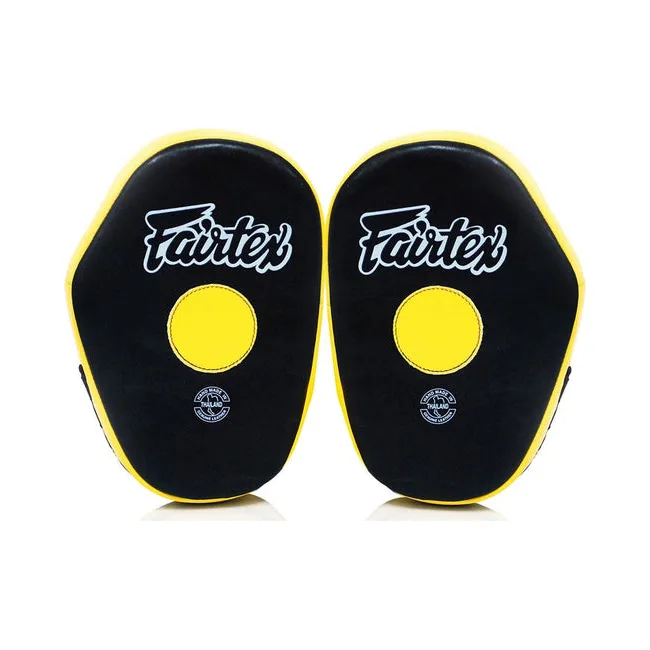Лапы для бокса FAIRTEX Classic Pro s Black Yellow