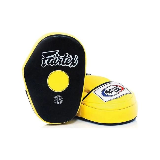 Лапы для бокса FAIRTEX Classic Pro s Black Yellow