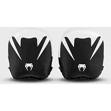 Лапы для бокса VENUM Elite Thick Coaching Leather Mini Black White