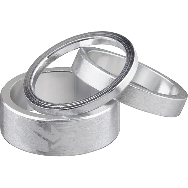 Набор спейсеров SPANK 3/6/12mm, Silver