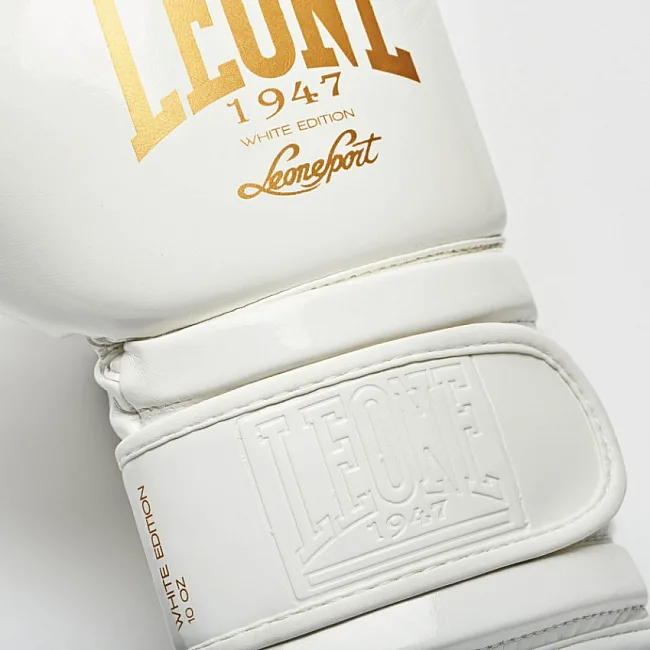 Рукавички для боксу LEONE Mono White