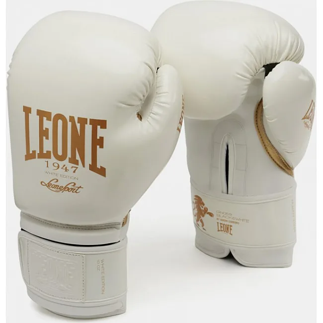 Рукавички для боксу LEONE Mono White