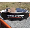 Пояс для становой тяги POWER SYSTEM PS-3100 Power кожаный Black