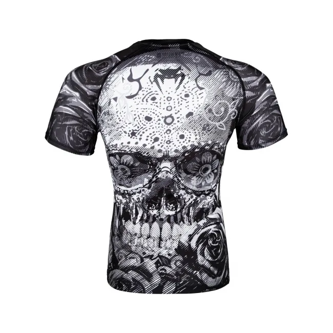 Рашгард VENUM Santa Muerte 3.0 Short Black White
