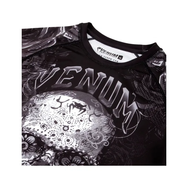 Рашгард VENUM Santa Muerte 3.0 Short Black White
