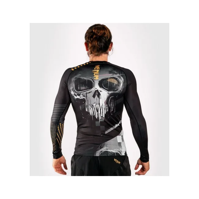 Рашгард з довгим рукавом VENUM Skull Black
