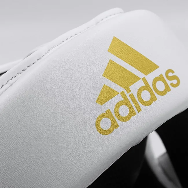 Шолом для боксу Speed Super Training Extra Protect (білий-золотий) ADIDAS ADISBHG041
