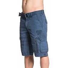 Шорты AFFLICTION Norris Cargo Short Marine Blue
