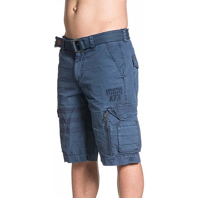Шорты AFFLICTION Norris Cargo Short Marine Blue