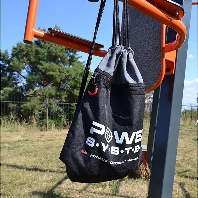 Спортивний рюкзак POWER SYSTEM PS-7011 Gym Sack Alpha Blak/Grey