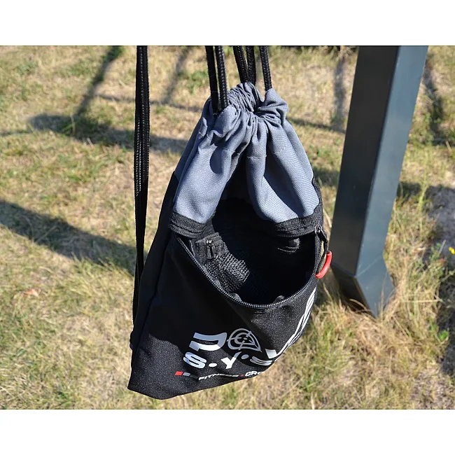 Спортивний рюкзак POWER SYSTEM PS-7011 Gym Sack Alpha Blak/Grey