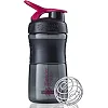 Спортивный шейкер-бутылка BLENDERBOTTLE SportMixer Flip 20oz/590мл Black/Plum