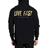 Толстовка Affliction Whiskey Smash Hood A24547 Black Lava Wash