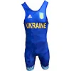Трико для боротьби Adidas UWW (синій, 1633BLUE V1)