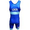 Трико для боротьби Adidas UWW (синій, 1633BLUE V1)
