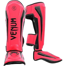 Защита голени и стопы Venum Elite Neo Pink