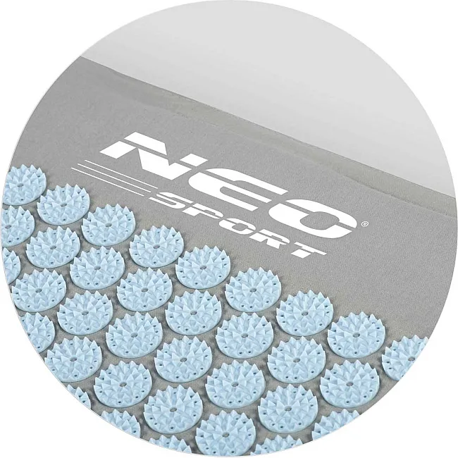 Акупунктурный коврик Neo-Sport NS-901 серо-голубой