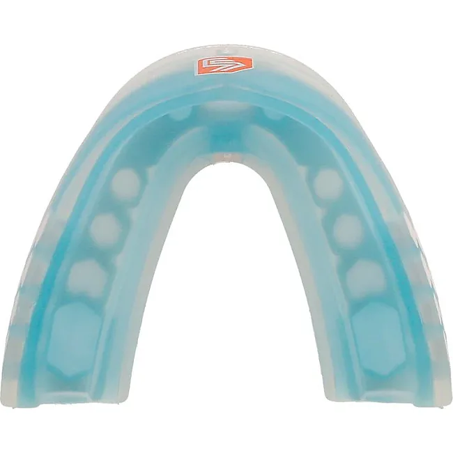 Капа Shock Doctor Gel Max Power Carbon взрослая (возраст 11+) Trans Blue (art. 6954-TB-AD)