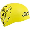 Двухсторонняя шапочка для плавания силиконовая для взрослых MADWAVE Cuties reversible M055432 (Фиолетовый-салатовый)